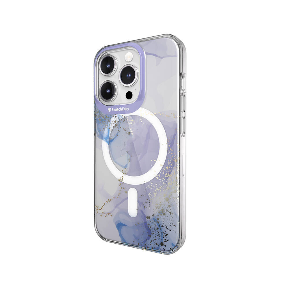 iPhone 15 Pro Kılıf M-safe Şarj Özellikli Çift IMD Baskılı Lisanslı Switcheasy Artist-M Veil Kılıf