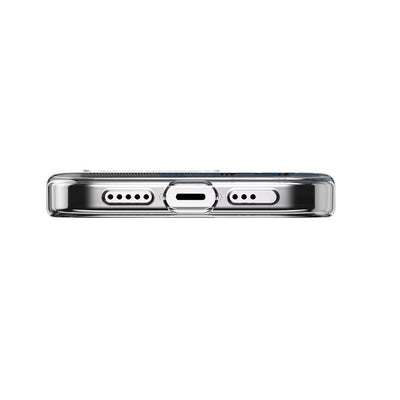 Apple iPhone 15 Pro Kılıf Magsafe Şarj Özellikli Çift IMD Baskılı Lisanslı Switcheasy Artist-M Veil Kapak Mor