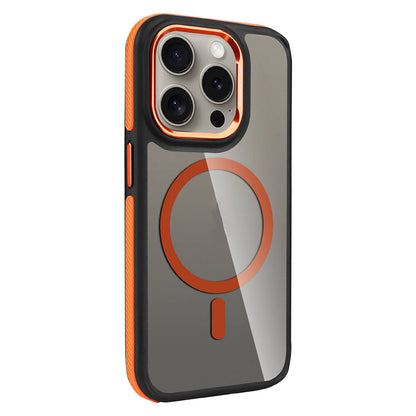 iPhone 15 Pro Kılıf M-safe Şarj Özellikli Mat Görünümlü Zore Solo Kılıf