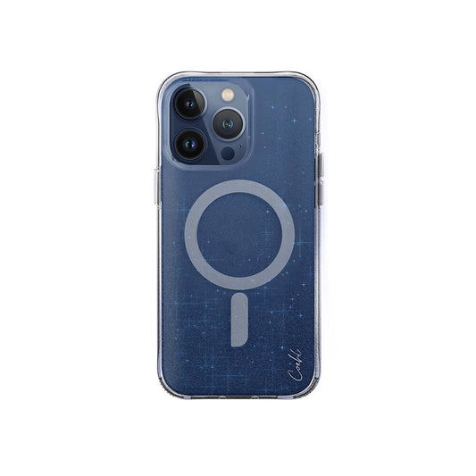 iPhone 15 Pro Kılıf M-safe Şarj Özellikli Simli Arka Yüzey Coehl Lumino Kılıf