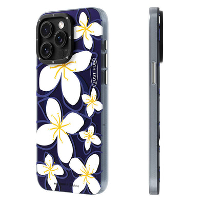 Apple iPhone 15 Pro Kılıf Magsafe Şarj Özellikli Sunshine Tasarımlı Youngkit Smile Serisi Kapak Lacivert