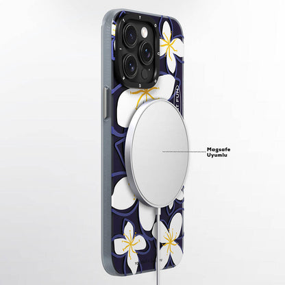 iPhone 15 Pro Kılıf M-safe Şarj Özellikli Sunshine Tasarımlı Youngkit Smile Serisi Kılıf