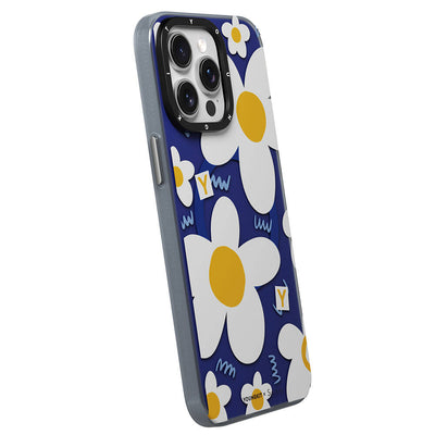 Apple iPhone 15 Pro Kılıf Magsafe Şarj Özellikli Sunshine Tasarımlı Youngkit Spring Breeze Serisi Kapak Beyaz