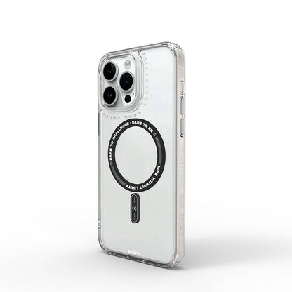 iPhone 15 Pro Kılıf M-safe Şarj Özellikli Wiwu Basic Color J Serisi Kılıf