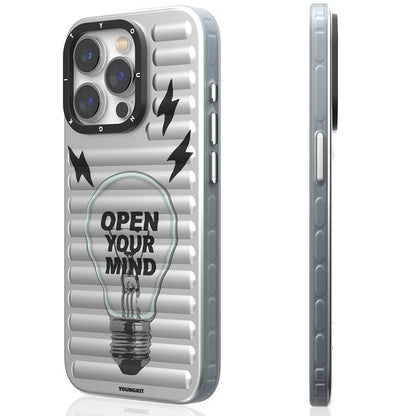 iPhone 15 Pro Kılıf M-safe Şarj Özellikli Youngkit Open Mind Serisi Kılıf