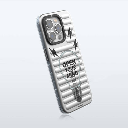 iPhone 15 Pro Kılıf M-safe Şarj Özellikli Youngkit Open Mind Serisi Kılıf
