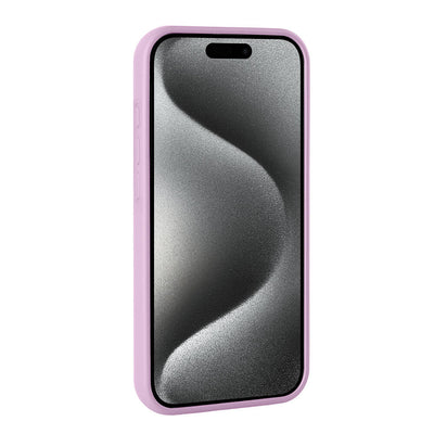 Apple iPhone 15 Pro Kılıf Parlak Taşlı Tasarım Zore Pırlanta Kapak Pembe