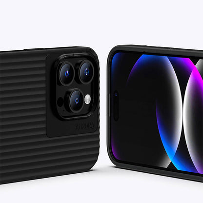 iPhone 15 Pro Kılıf Recci Aurora Serisi M-safe Şarj Özellikli Kılıf