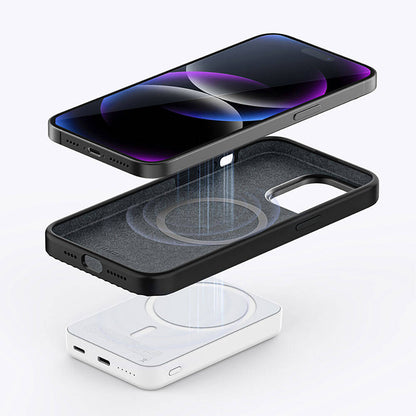 iPhone 15 Pro Kılıf Recci Aurora Serisi M-safe Şarj Özellikli Kılıf