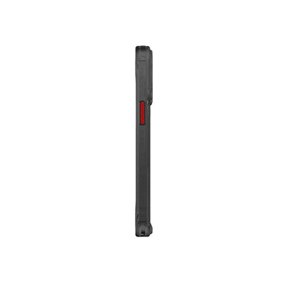 Apple iPhone 15 Pro Kılıf SkinArma Magsafe Şarj Özellikli Yazı Desenli Airbag Tasarımlı Orion Kapak Siyah