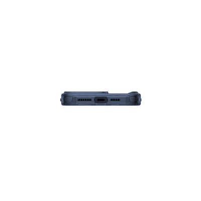Apple iPhone 15 Pro Kılıf SkinArma Şeffaf Airbag Tasarımlı Magsafe Şarj Özellikli Saido Kapak Siyah