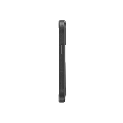 Apple iPhone 15 Pro Kılıf SkinArma Standlı Deri Görünümlü Slate Kapak Gri