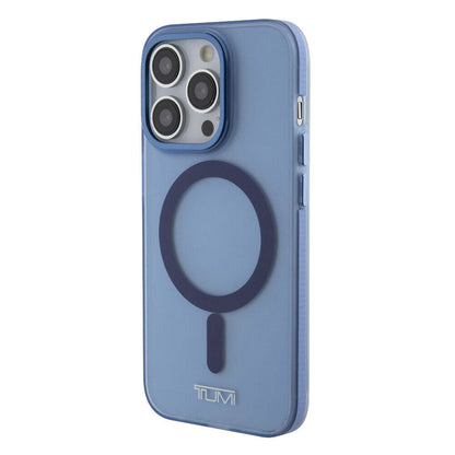 iPhone 15 Pro Kılıf TUMI Orjinal Lisanslı M-safe Şarj Özellikli Buzlu Mat Kılıf