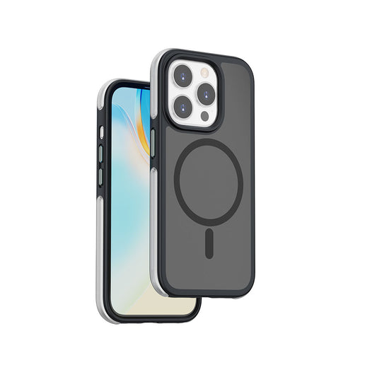 iPhone 15 Pro Kılıf Wiwu ZKK-012 M-safe Şarj Özellikli Air Cushion Kılıf