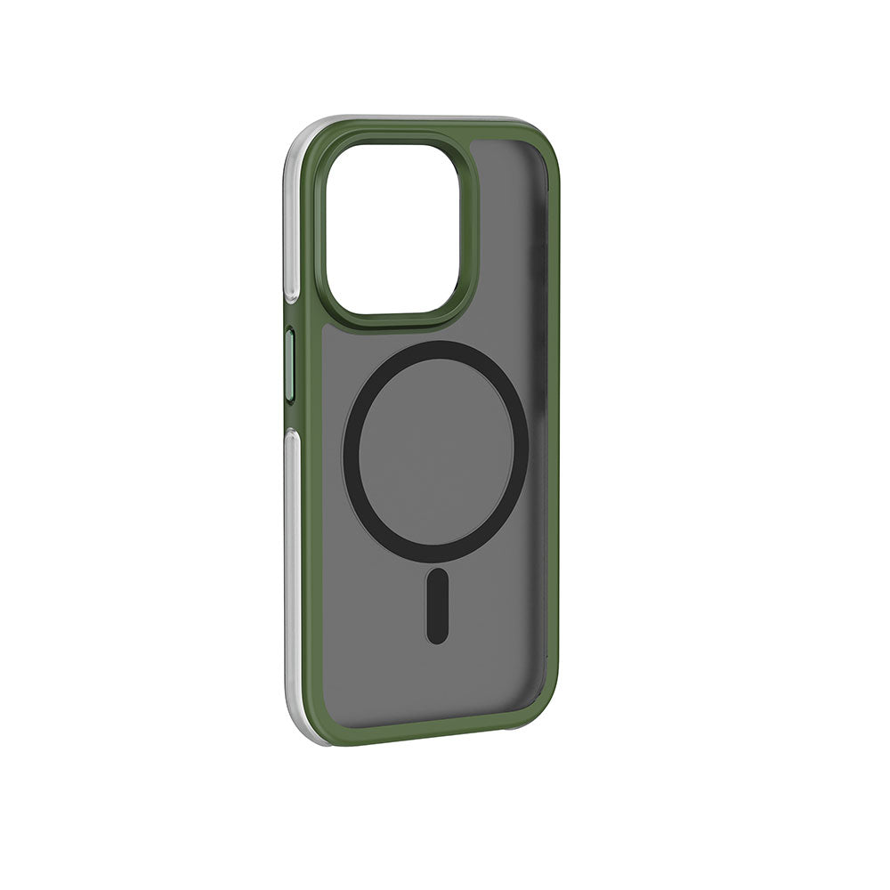 iPhone 15 Pro Kılıf Wiwu ZKK-012 M-safe Şarj Özellikli Air Cushion Kılıf