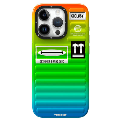 Apple iPhone 15 Pro Kılıf YoungKit The Secret Color Serisi Kapak Mor