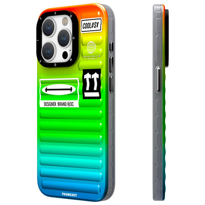 Apple iPhone 15 Pro Kılıf YoungKit The Secret Color Serisi Kapak Mor
