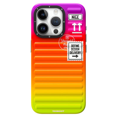 Apple iPhone 15 Pro Kılıf YoungKit The Secret Color Serisi Kapak Mor