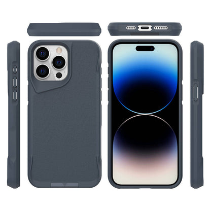 iPhone 15 Pro Kılıf Zore Airbag Kenarlı T-Max Mat Standlı Kılıf