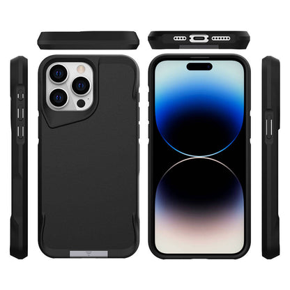 iPhone 15 Pro Kılıf Zore Airbag Kenarlı T-Max Mat Standlı Kılıf