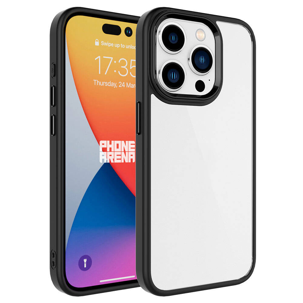 Apple iPhone 15 Pro Kılıf Zore Krom Kapak