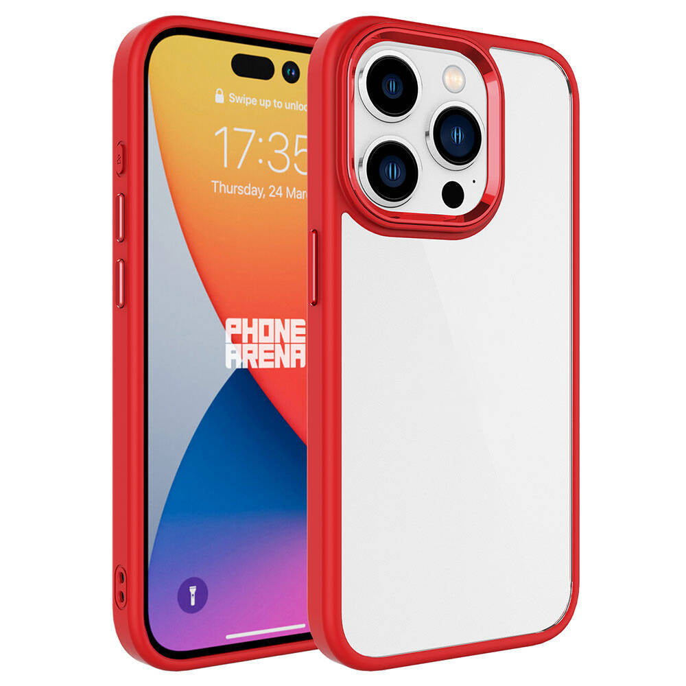 iPhone 15 Pro Kılıf Zore Krom Kılıf