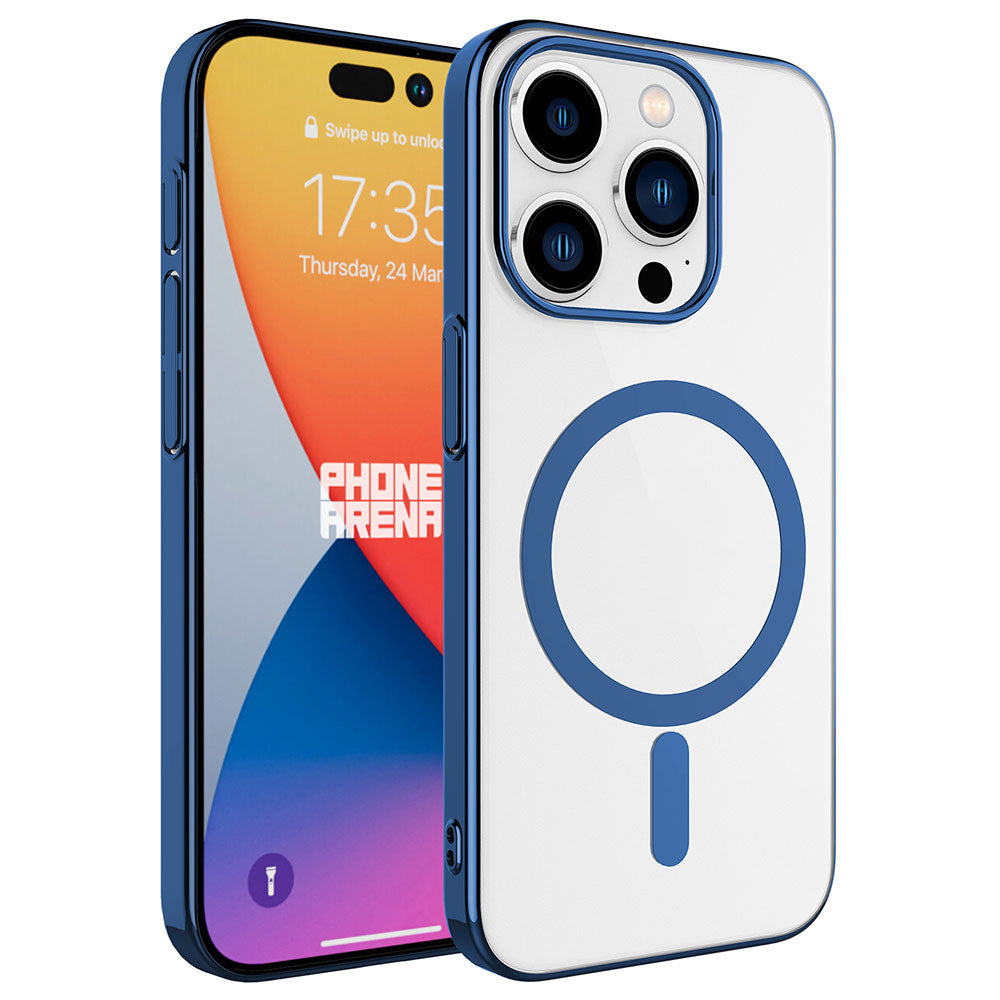 iPhone 15 Pro Kılıf Zore Wireless Şarj Özellikli Pixel M-safe Kılıf
