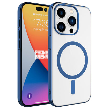 iPhone 15 Pro Kılıf Zore Wireless Şarj Özellikli Pixel M-safe Kılıf