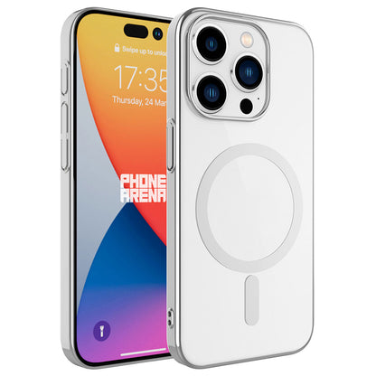 iPhone 15 Pro Kılıf Zore Wireless Şarj Özellikli Pixel M-safe Kılıf