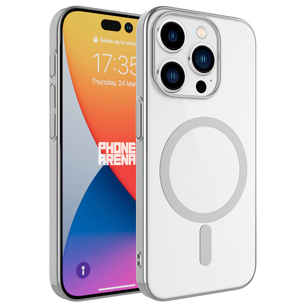 iPhone 15 Pro Kılıf Zore Wireless Şarj Özellikli Pixel M-safe Kılıf