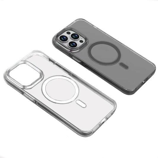 iPhone 15 Pro Kılıf Zore Wireless Şarj Özellikli Şeffaf Efsane Kılıf