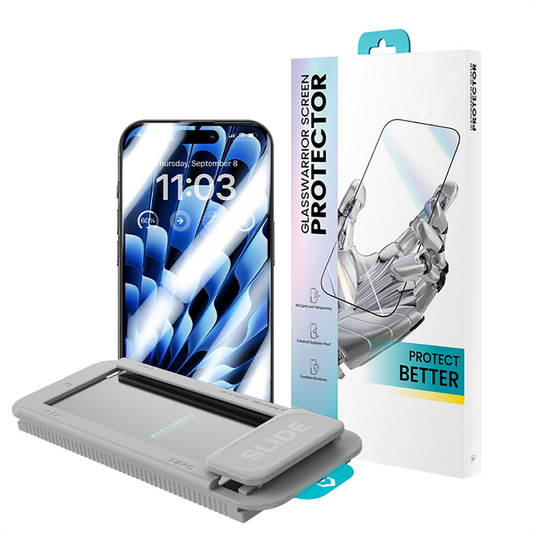iPhone 15 Pro Max Benks Glass Warrior HD Cam Ekran Koruyucu + Kolay Uygulama Aparatlı