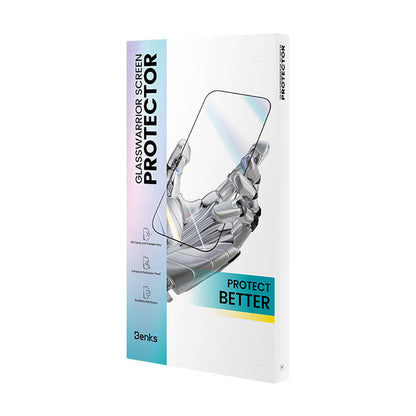 iPhone 15 Pro Max Benks Glass Warrior HD Cam Ekran Koruyucu + Kolay Uygulama Aparatlı