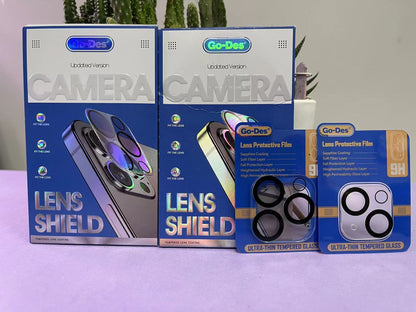 iPhone 15 Pro Max Go Des Lens Shield CL-14 Kamera Lens Koruyucu