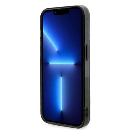 iPhone 15 Pro Max Kılıf AMG Orjinal Lisanslı M-safe Şarj Özellikli Eşkenar Dörtgen Desenli Transparan Kılıf