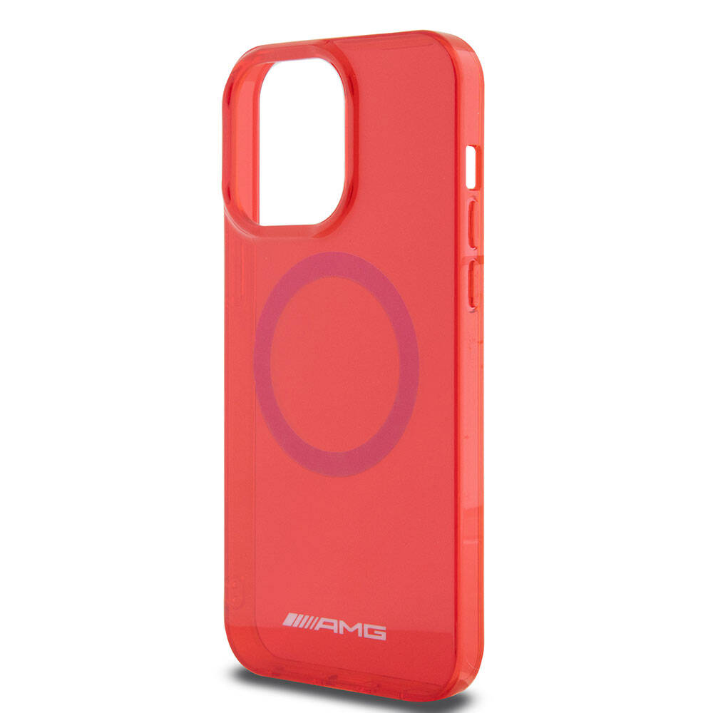 iPhone 15 Pro Max Kılıf AMG Orjinal Lisanslı M-safe Şarj Özellikli Transparan Kılıf