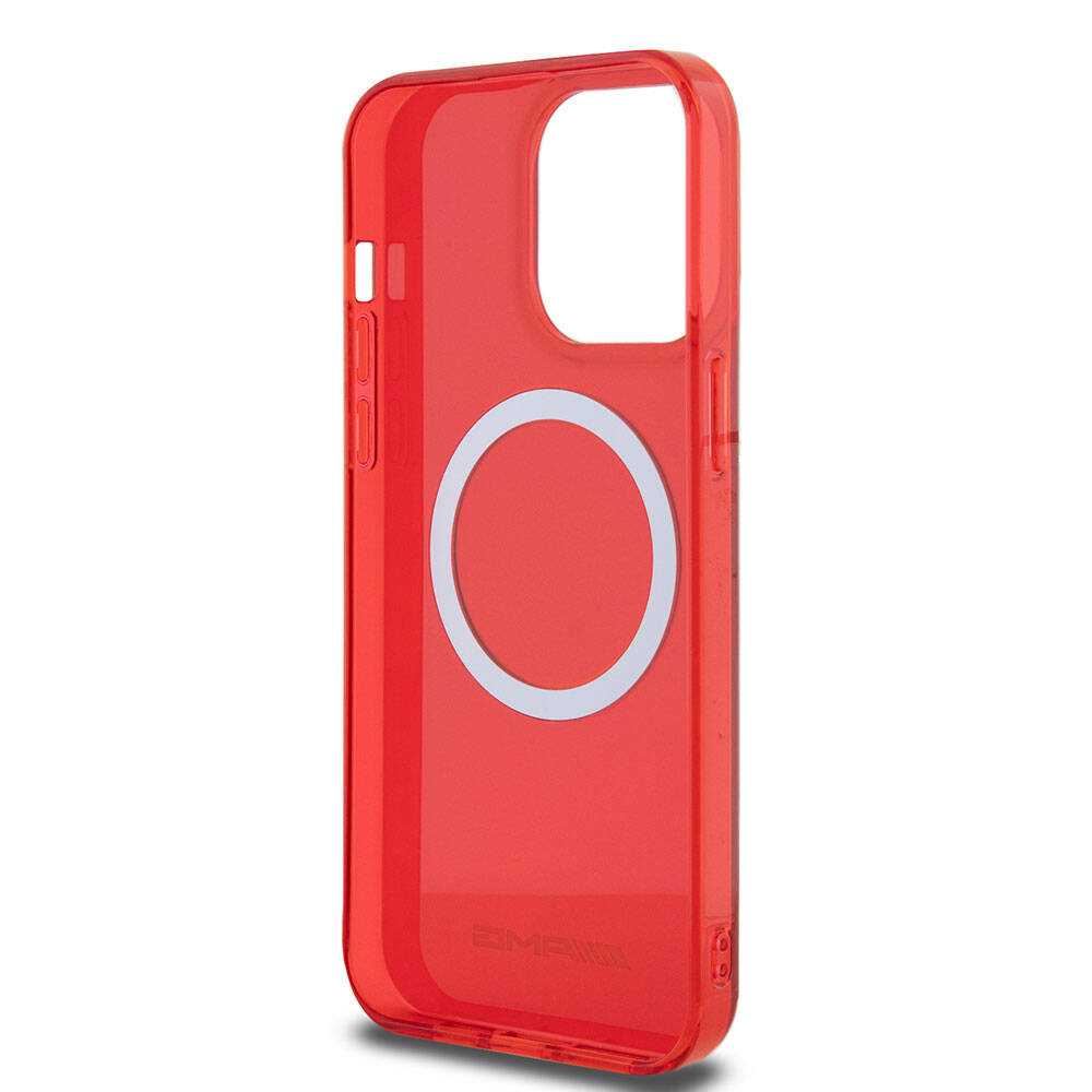 iPhone 15 Pro Max Kılıf AMG Orjinal Lisanslı M-safe Şarj Özellikli Transparan Kılıf