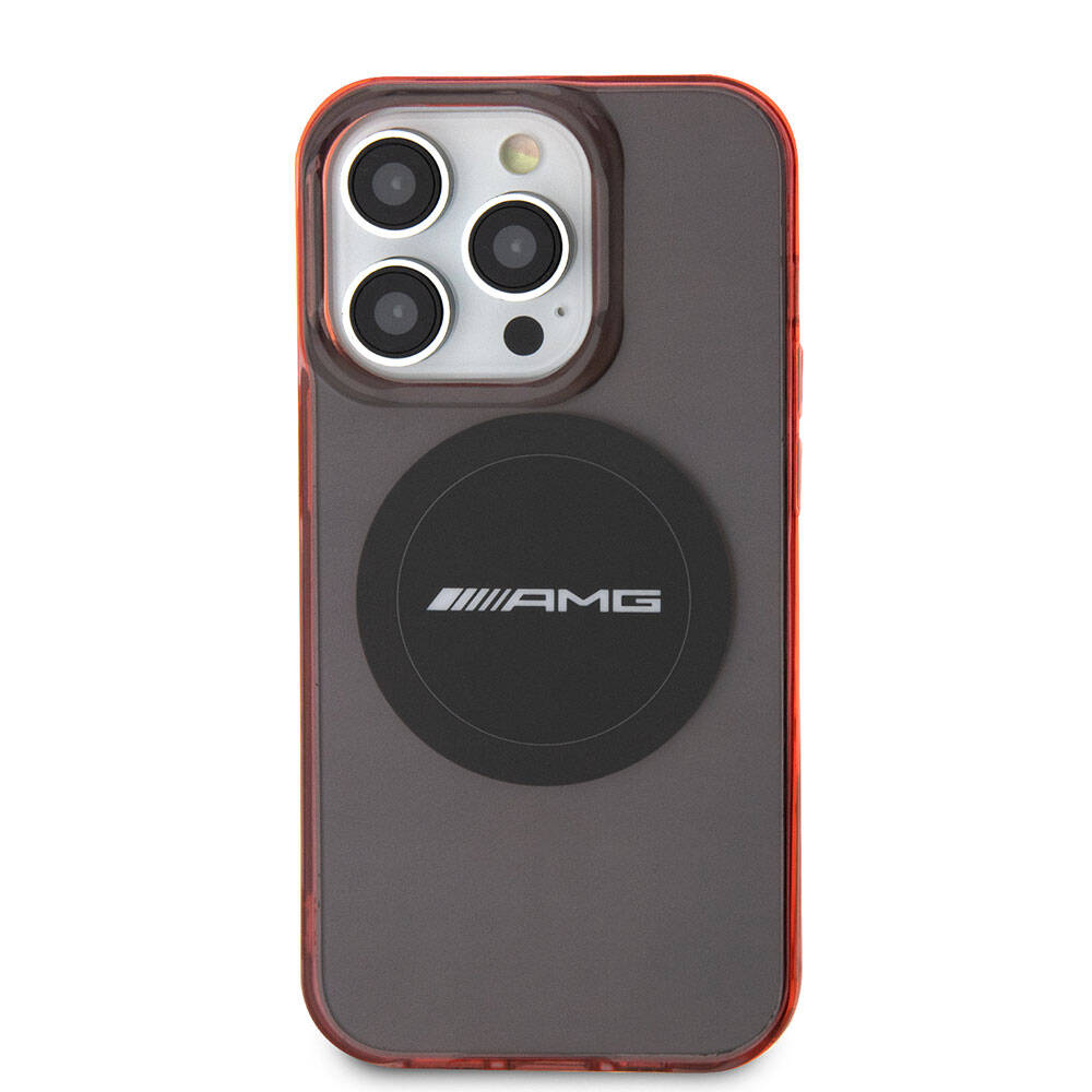 iPhone 15 Pro Max Kılıf AMG Orjinal Lisanslı M-safe Şarj Özellikli Transparan Timeless Kılıf