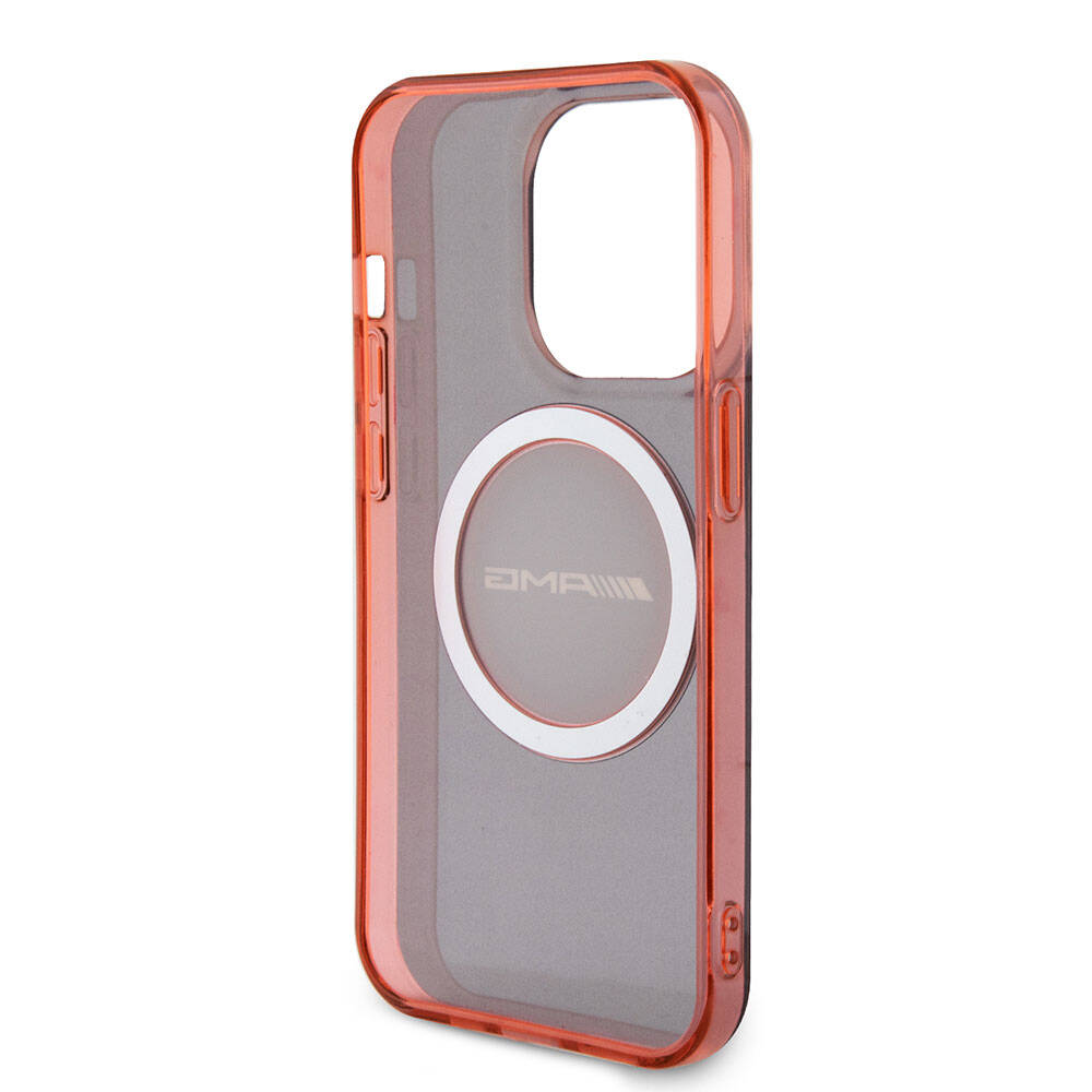 iPhone 15 Pro Max Kılıf AMG Orjinal Lisanslı M-safe Şarj Özellikli Transparan Timeless Kılıf