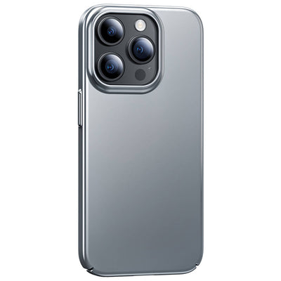Apple iPhone 15 Pro Max Kılıf Benks Ultra İnce PC Kapak Gri
