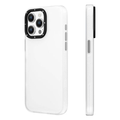 Apple iPhone 15 Pro Max Kılıf Buzlu Mat Tasarım Youngkit Hidden Sand Serisi Kapak Gri