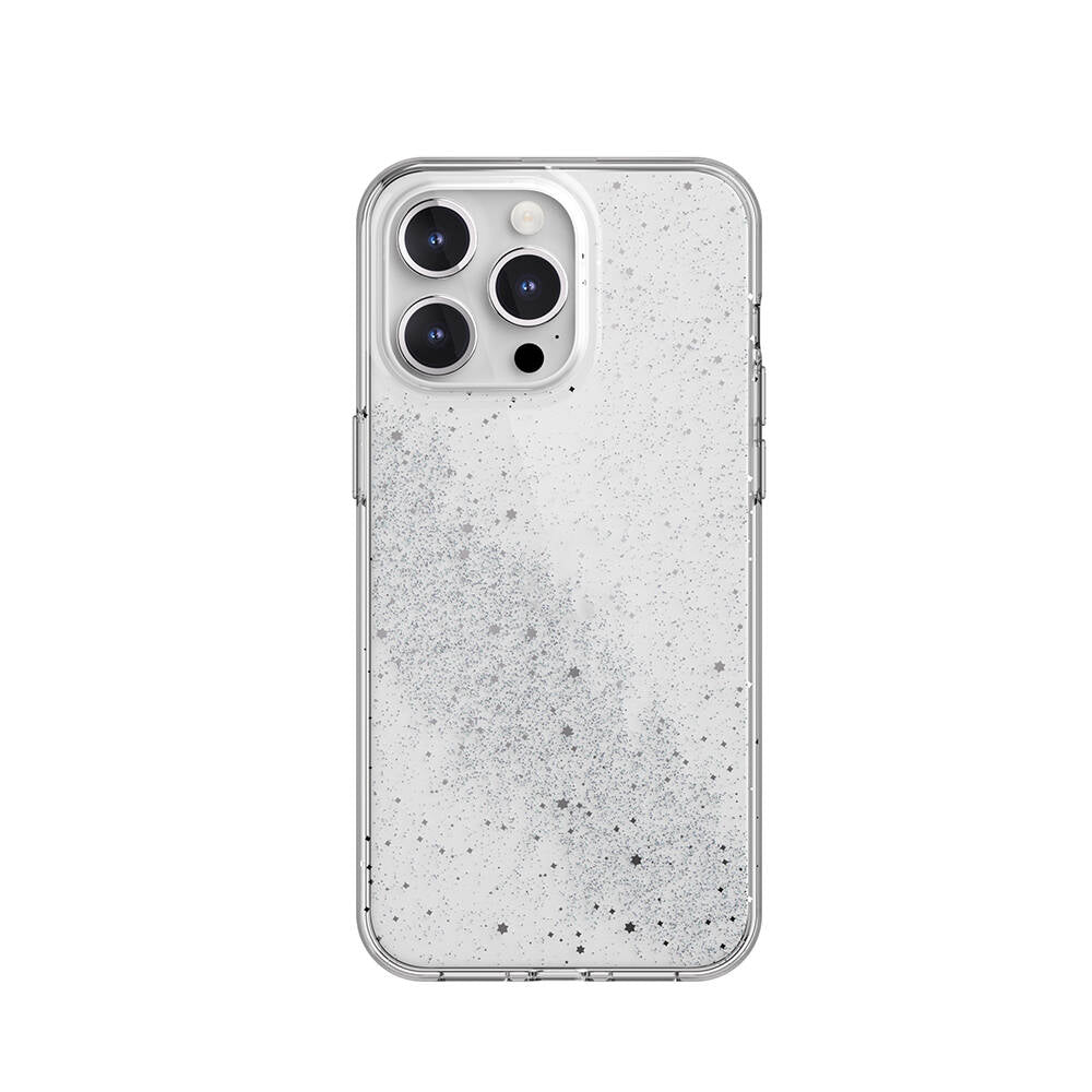 iPhone 15 Pro Max Kılıf Çift Katmanlı IMD Baskılı Bumper Lisanslı Switcheasy Cosmos Comet Kılıf