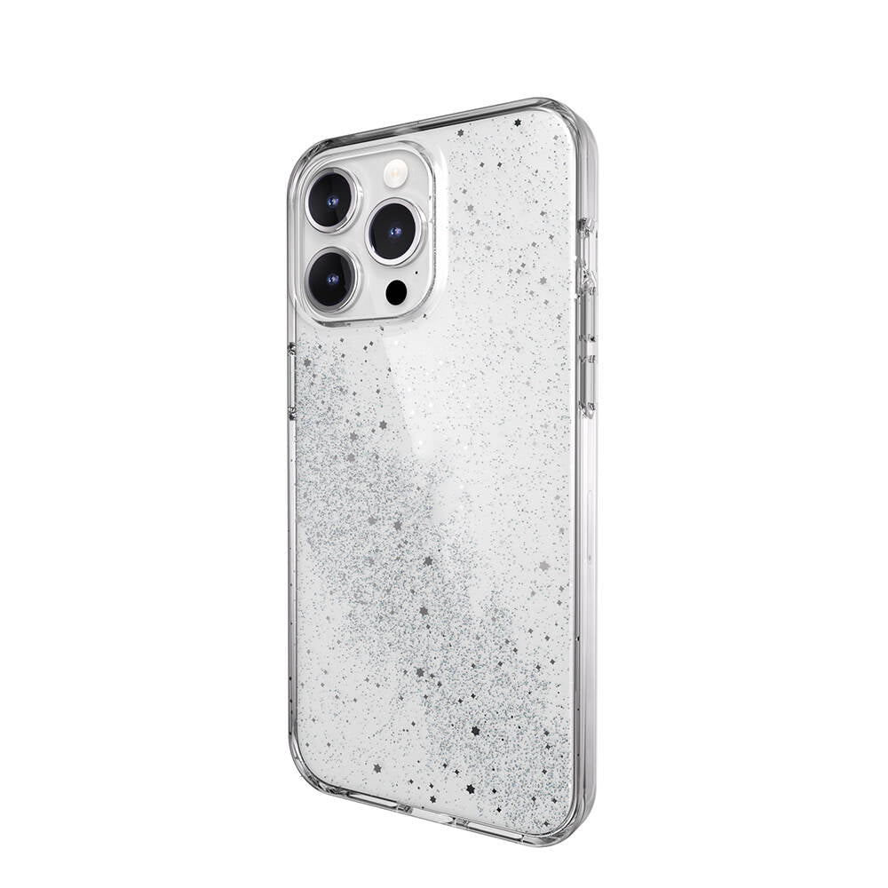 iPhone 15 Pro Max Kılıf Çift Katmanlı IMD Baskılı Bumper Lisanslı Switcheasy Cosmos Comet Kılıf