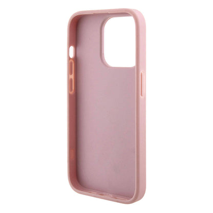 iPhone 15 Pro Max Kılıf Guess Orjinal Lisanslı 4G Büyük Metal Logolu Glitter Kılıf