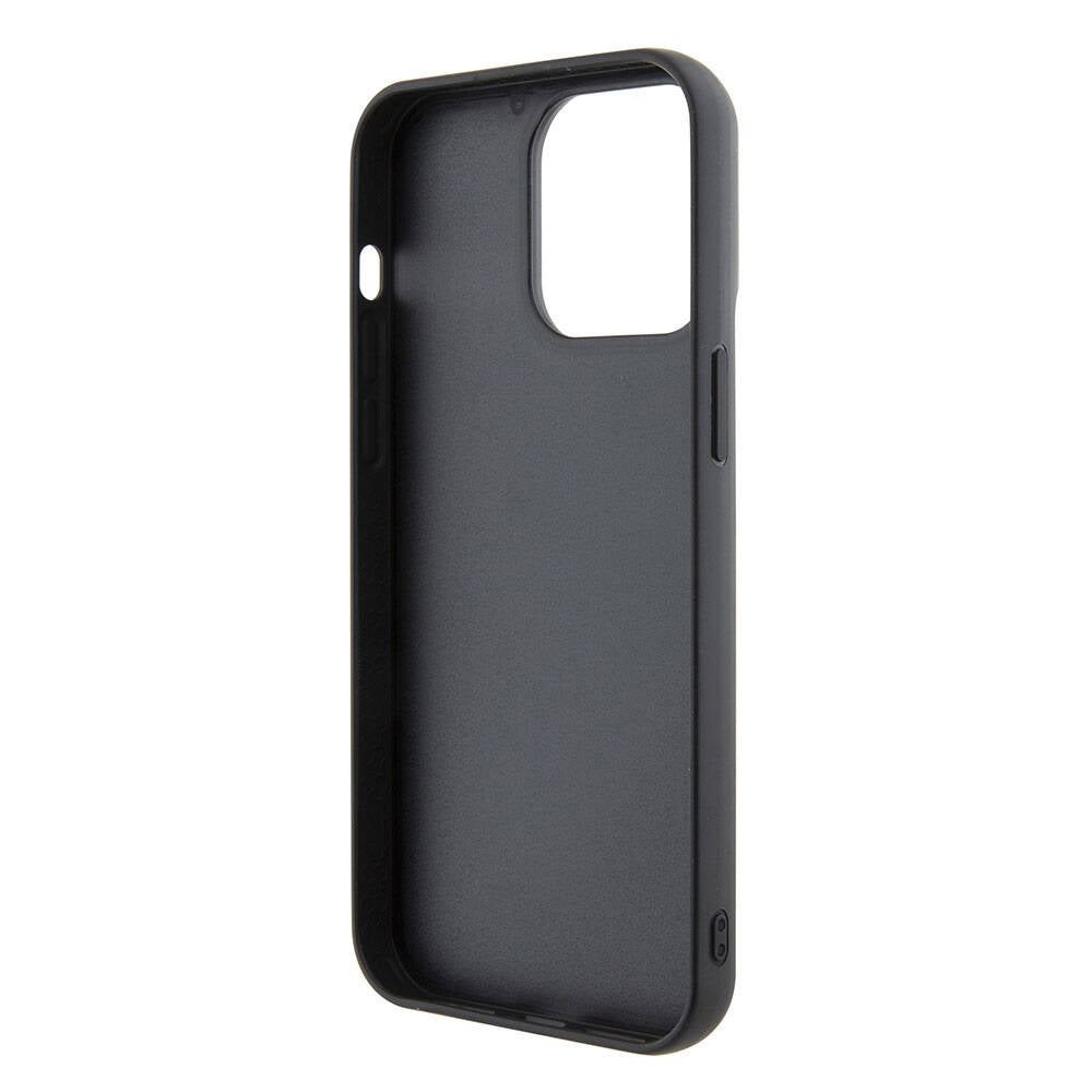 iPhone 15 Pro Max Kılıf Guess Orjinal Lisanslı Pullu Arka Yüzey Metal Yazı Logolu Sequin Script Kılıf