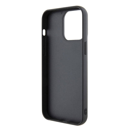 iPhone 15 Pro Max Kılıf Guess Orjinal Lisanslı Pullu Arka Yüzey Metal Yazı Logolu Sequin Script Kılıf