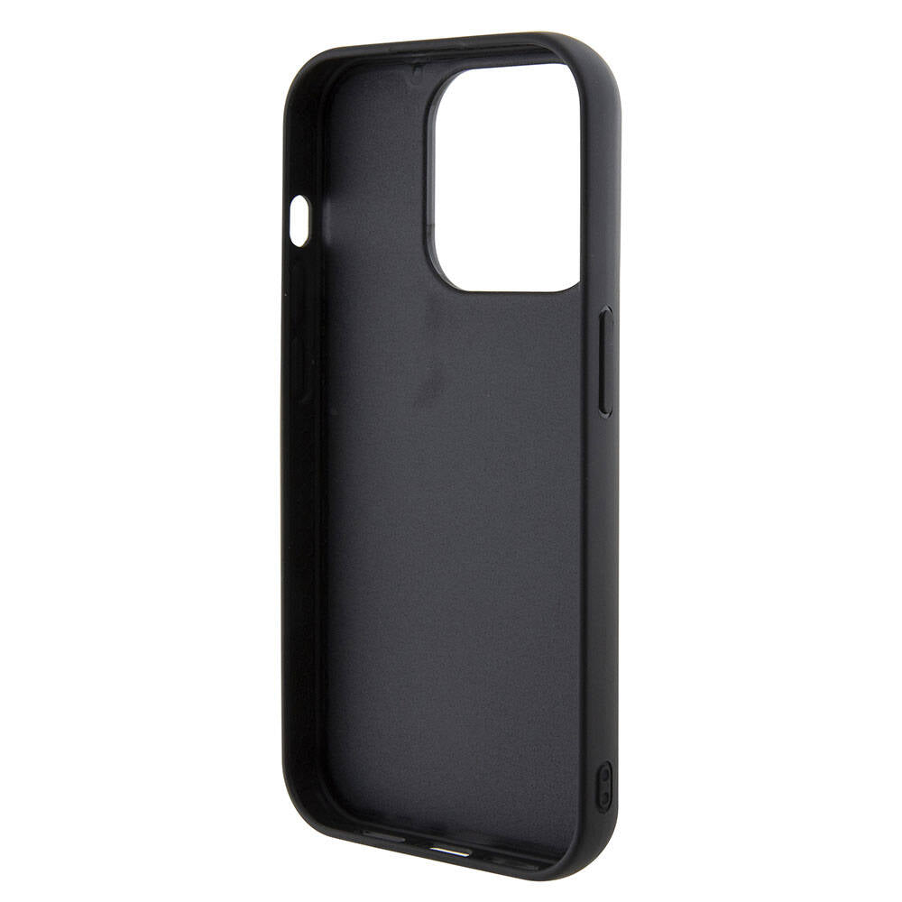 iPhone 15 Pro Max Kılıf Guess Orjinal Lisanslı Yazı Logolu Disco Script Metal Kılıf