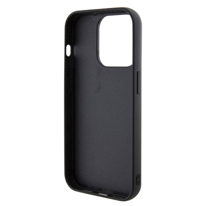 iPhone 15 Pro Max Kılıf Guess Orjinal Lisanslı Yazı Logolu Disco Script Metal Kılıf