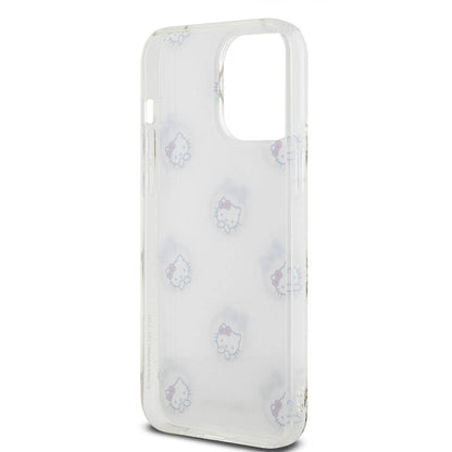 iPhone 15 Pro Max Kılıf Hello Kitty Orjinal Lisanslı Elektroplating Kaplama Kabarcık Baskılı Kılıf