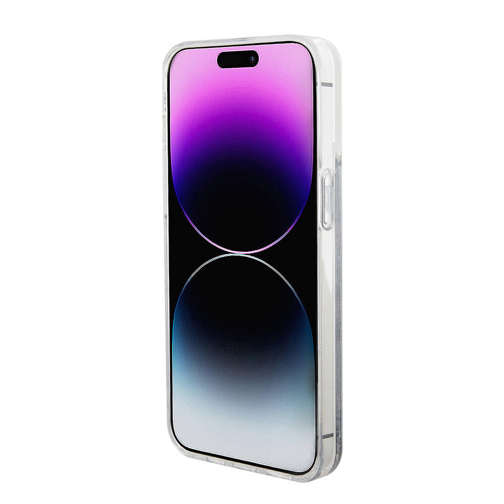 iPhone 15 Pro Max Kılıf Hello Kitty Orjinal Lisanslı İkonik Sıvılı Glitter Kılıf